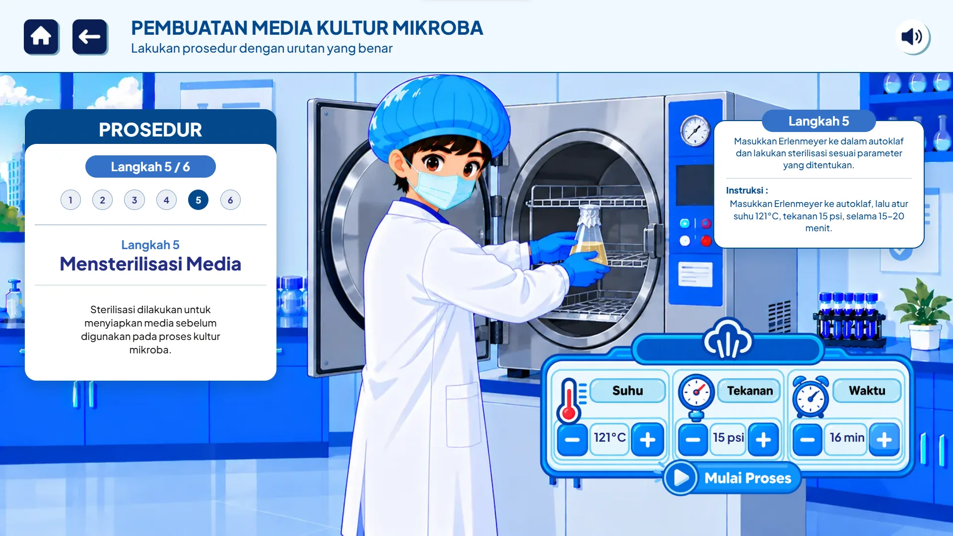 SteriLab, screenshot 4 of 6